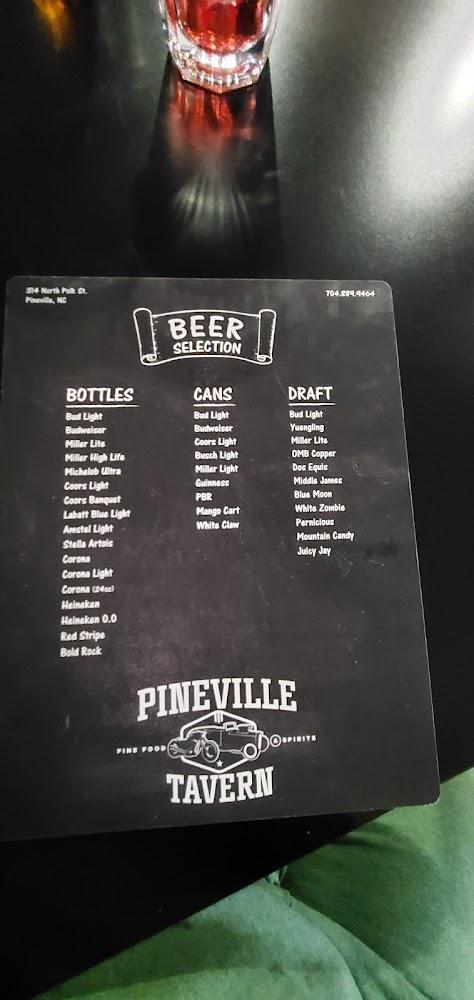 Pineville Tavern Menu image 3